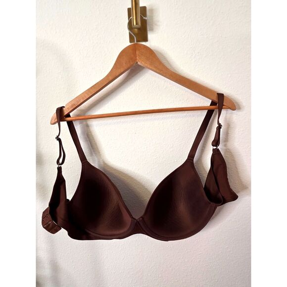 Ambrielle 38D Everyday Underwire Full Coverage Bra Brown - Picture 3 of 8